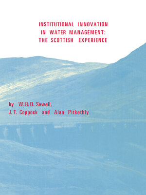 cover image of Institutional Innovation in Water Management